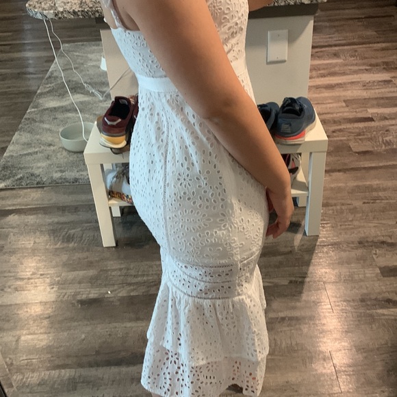 BANANA REPUBLIC | Eyelet Pinafore Dress - Picture 5 of 8